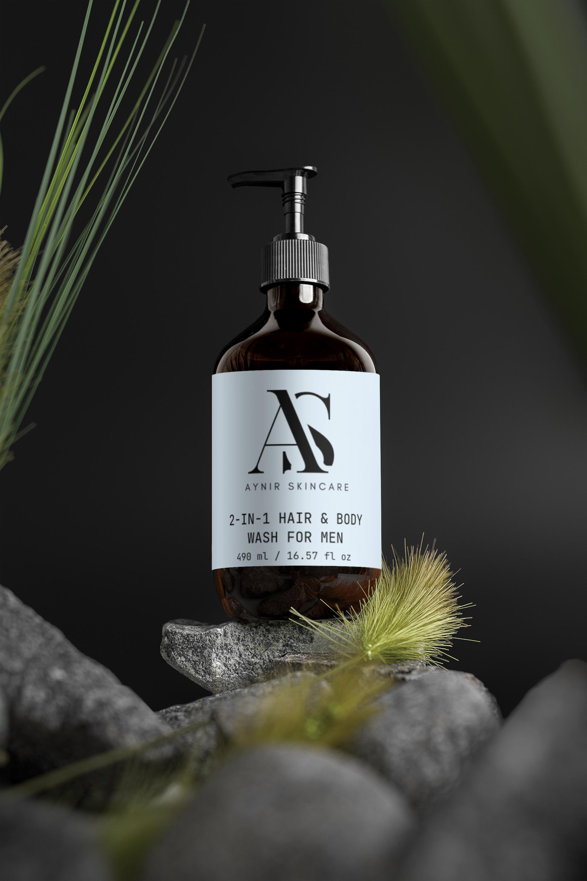 2-in-1 Hair & Body Wash for men